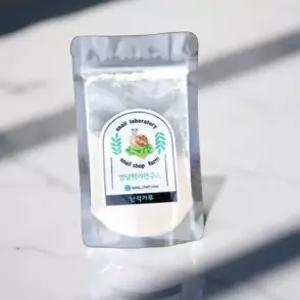 난각 가루 도마뱀 달팽이 키우기 계란 껍질가루 진공팩 120g