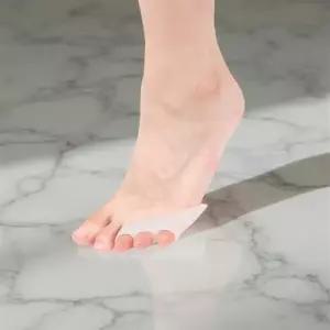 새끼발가락 통증 보호대 실리콘 새끼발가락교정기 3홀 좌+우 세트