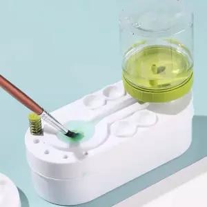 붓세척 물통 물감 팔레트