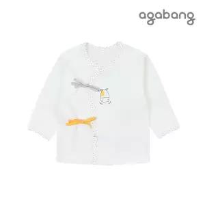 [보리보리/아가방]코코오가닉배내저고리(O/WHITE)_01O11700103