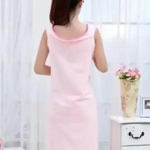 샤워가운원피스핑크 샤워원피스가운 원피스목욕가운