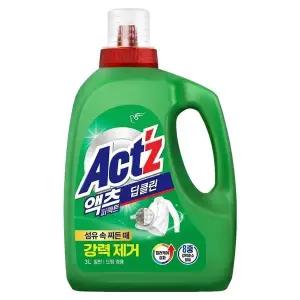 [하프클럽/]액츠 퍼펙트 딥클린 일반드럼겸용 용기 3L