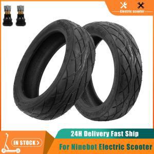 Segway Ninebot MAX G30 전기 스쿠터용 10X2.5-6.5 진공 타이어 10인치 튜브리스 액세서리(노즐 포함)