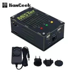 햄긱 미니 오픈소스 미스터 게임 콘솔 사이클론 V SoC FPGA 개발 보드 레트로 32GB TF 카드 포함