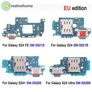 samsung 호환 Galaxy S24 FE SM-S721B / Ultra EU 에디션 충전 포트 보드 예비 부품