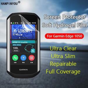 Garmin Edge 1050 540 840 자전거 사이클링 컴퓨터용  클리어 슬림 소프트 TPU 하이드로겔 필름 화면 보호