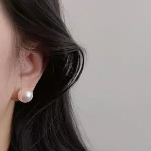크기별 한복 승무원 혼주 이어링 진주귀걸이 8mm-12mm