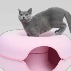 고양이 도넛 터널 숨숨집(60cm) 동굴 고양이하우스
