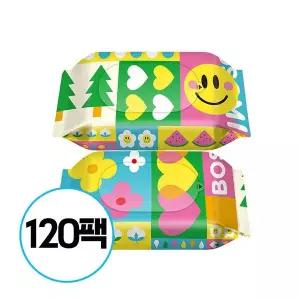 깨끗한나라 보솜이 펀앤플레이 라이트 아기물티슈 휴대형 10매x120팩