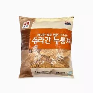 사조 수라간 누룽지 3kg 식사 대용 영양간식