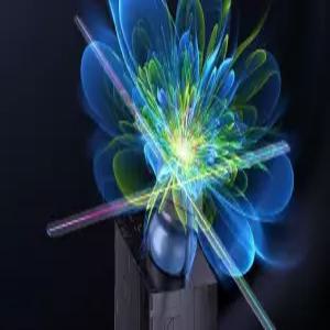 3D 전시 프로젝터 LED(앱+블루투스+리 홀로그램 고화질 45CM-352개 입체영상 홍보