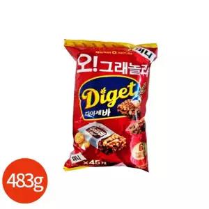 오리온 마켓오 오 그래놀라 다이제바 미니 483g