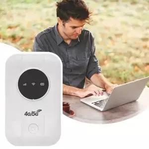 150Mbps 4G LTE 무선 공유기 3600mAh 배터리 SIM 카드 슬롯 탑재 넓은 범위 커버 심 포켓 WiFi 휴대용 모뎀