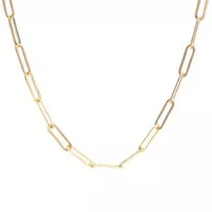 [비앤비골드] 14K 심플 레이어드 0.7mm 클립체인 목걸이 IRN29531