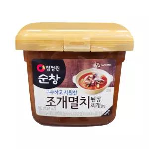 [가공식품센터(무)]청정원 조개멸치 된장찌개양념 900g