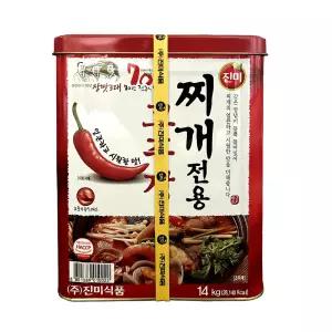 [가공식품센터(무)]진미 찌개전용 고추장 14kg