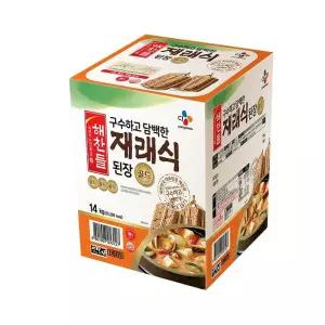 [가공식품센터(무)]CJ 해찬들 재래식된장 14kg