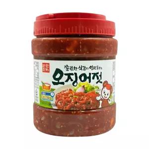 [가공식품센터(무)](냉장) 반찬단지 오징어젓(PET) 2kg
