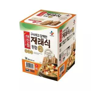 [가공식품센터(무)]CJ 해찬들 재래식된장 14kg