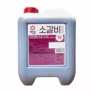 [가공식품센터(무)]CJ 백설 소갈비양념 10kg