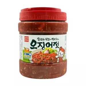 [가공식품센터(무)](냉장) 반찬단지 오징어젓(PET) 2kg