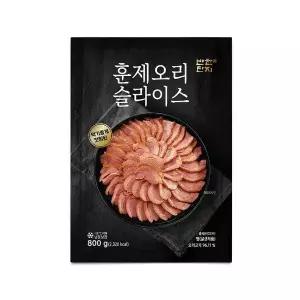 반찬단지 훈제오리 슬라이스 800g