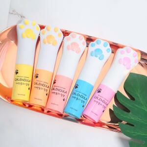 마타바 엄마가 만드는 더순한 카렌듈라 립밤만들기 diy 키트(5개)kit 레몬오렌지향+포장스티커 재료 세트 화장품 공예