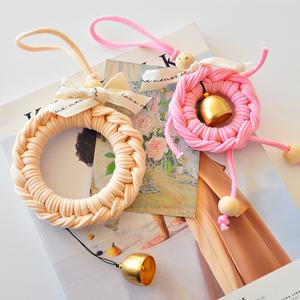 아트앤허그 DIY 도어벨 리스 만들기 업사이클링 키트 양말목 새활용 환경교육