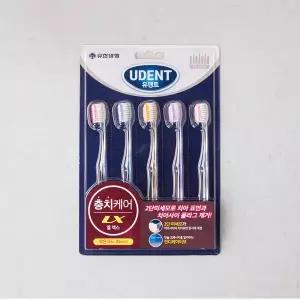 유덴트 LX 이중 미세모 칫솔 5입
