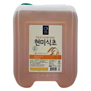 청정원 현미식초 18L