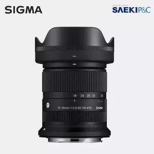 [시그마](정품등록 상품권 5만) (봉인씰) SIGMA C 18-50mm F2.8 DC DN 캐논 RF (미러리스 크롭)