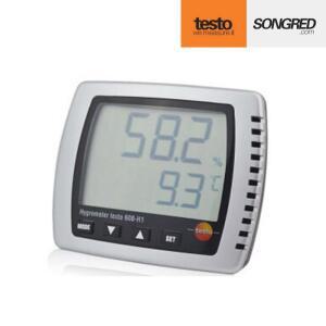 데토테스토608 H1/H2디지털온습도계테스토622/623/625/610온습도계