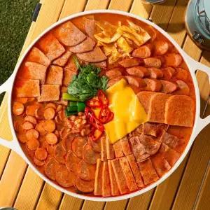 [쿠캣]원팩쿠캣 점보 햄폭탄 부대찌개 1.5kg x 2팩