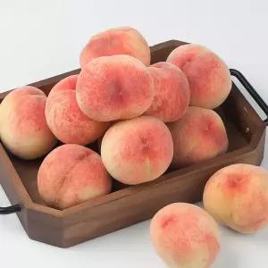 [착한식탁]달콤한 대극천 반납작 딱딱이 복숭아 4kg 랜덤과