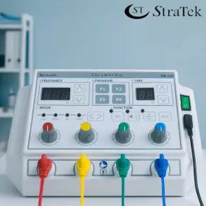 스트라텍 침전기 자극기 STN-220 자석 벽걸이형 한의원 저주파 전기침