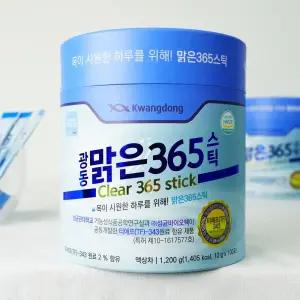 광동 맑은 365스틱  100포 1통