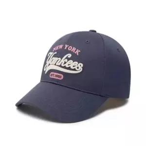 뉴에라 New era 남녀공용 뉴욕 양키스 스크립트 로고 EST.1903 볼캡 (네이비핑크)