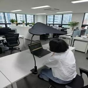 국내발송 모니터비침 사무실 캐노피 나뭇잎 가림막 컴퓨터 책상 햇빛 가리개 빛차단 에어컨 바람막이 반사