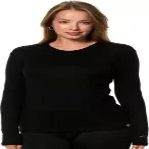 여성 메리노울 베이스레이어 긴소매 티셔츠 100 기능성 서멀 내의 등산 캠핑 아웃도어 스포츠 방한