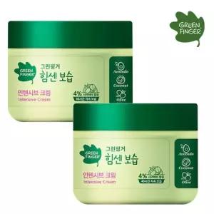 [아따맘][그린핑거] 힘센보습 인텐시브 크림 300g X 2개