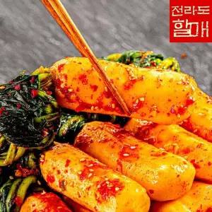[NS홈쇼핑](핫딜)전라도할매 국내산 원재료 총각김치 5kg[36037851]