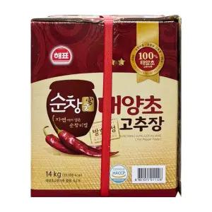 사조해표 순창궁 태양초고추장 14kg