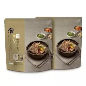 궁 왕갈비탕 1kg x 2 x 2팩 {QHJ}