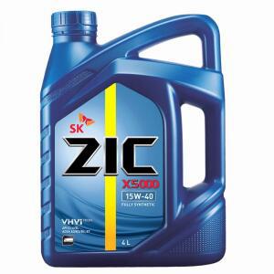 SK지크 ZIC X5000 15W40 4L