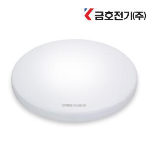 금호전기 LED 원형방등 50W 60W 거실 조명 등기구 형광등