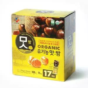 [글로벌푸드][CJ]유기농 맛밤 42g x 17개 / 코스트코