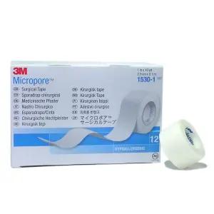 3M 마이크로포어 1530-1 흰색 폭2.5cm 종이반창고