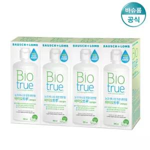 리뉴 바이오트루 300ml x4개 렌즈세척액