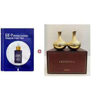 GE7 레티놀 에코 마스크 2매/숨37 센테니가2종세트(아이크림5ml+크림5ml)