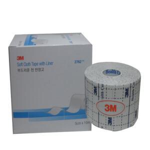 3M부드러운 천반창고 부직포 반창고  픽싱롤 2762/5cm*10M